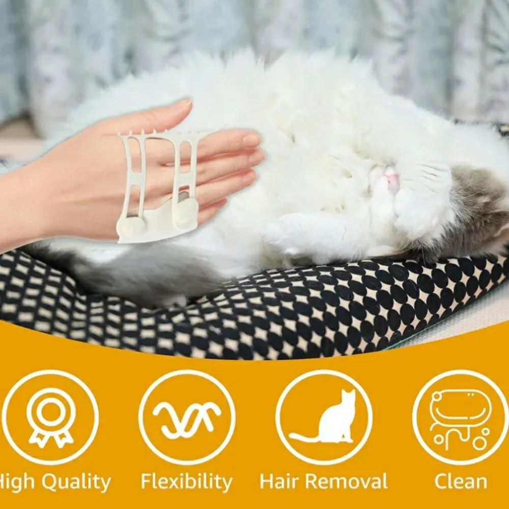 NWT Adjustable for Hand or Furniture Attached Pet Grooming Brush